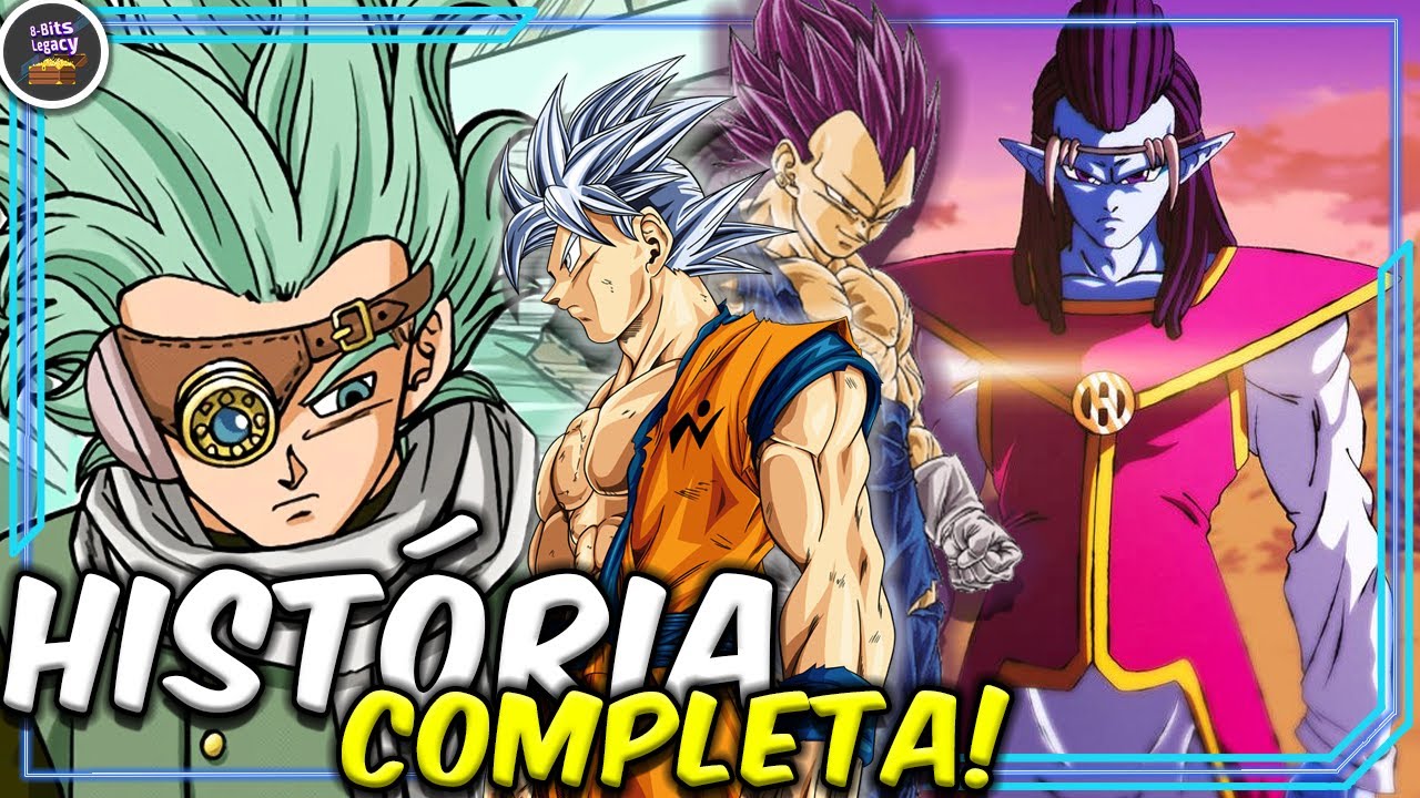 DRAGON BALL SUPER: GRANOLAH, O SOBREVIVENTE! - SAGA COMPLETA EM *1* VIDEO! (MANGÁ ANIMADO)