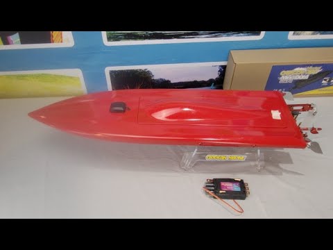 Oxidean Marine Dominator Mono Gelcoat Red Rc Boat