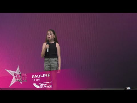 Pauline 11 ans - Swiss Voice Tour 2023, Centre Commercial Oron Arc-En-Ciel