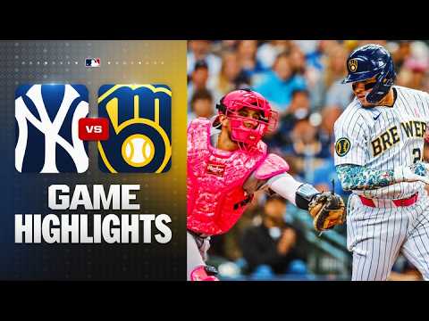 밀워키 VS 뉴욕양키스 4:3 MLB 스포츠하이라이트