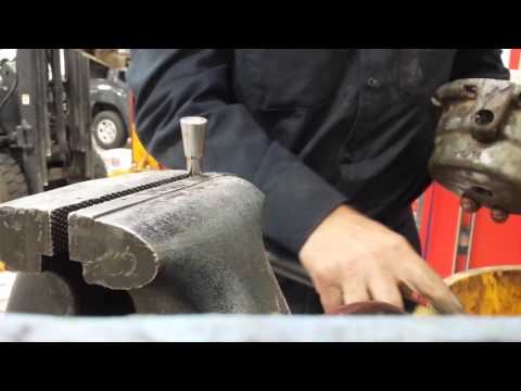 Warn winch broken or stuck  engage lever