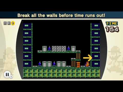 WRECKING CREW ~ STAGE 1 - NES REMIX - NO COMMENTARY 1AJ