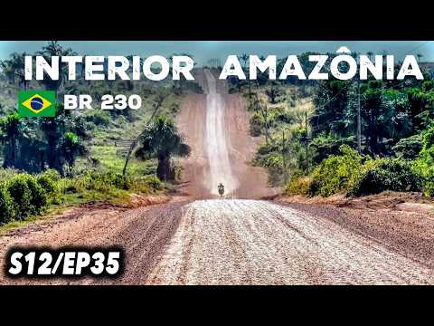 ATRAVESSANDO a FLORESTA AMAZÔNICA de MOTO TÉNÉRÉ 1988 [Sucunduri a Apuí] - S12EP35