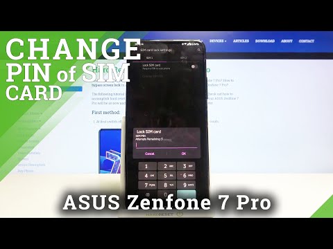 ASUS Zenfone 7 Pro – Protect SIM Card & Add SIM PIN Code