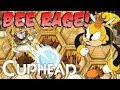 BEE BOSS RAGE Cuphead