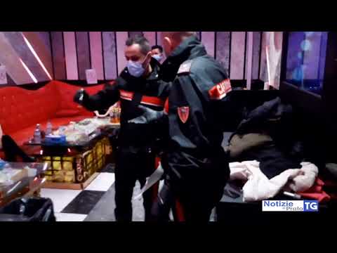 2020-11-26 PRATO - LOCALE APERTO NONOSTANTE COPRIFUOCO, 35 DENUNCE