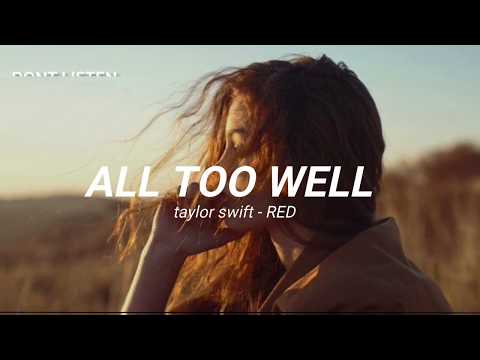 all too well - taylor swift [TRADUÇÃO/LEGENDADO]