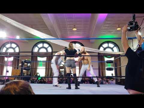 Jeremy Leary & Perry Von Vicious vs Kennedi Copeland & Riley Sheppard- Intergender tag team match