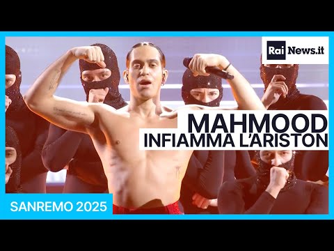 Mahmood infiamma l'Ariston