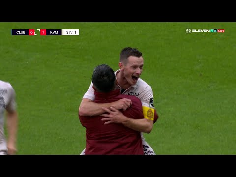 Goal Rob Schoofs vs Club Brugge (0-1)