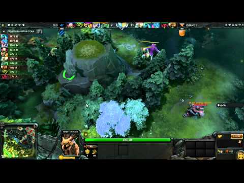 CLG vs Orange - Loser Bracket Quarter Finals - The International - Russian Commentary