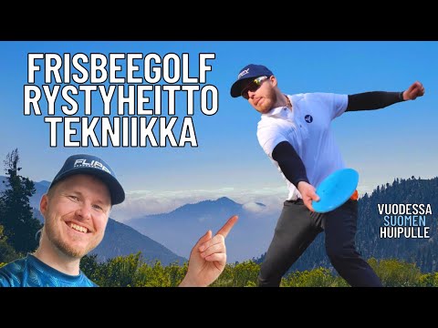 Frisbeegolf heittotekniikka ! VUODESSA SUOMEN HUIPULLE - Jakso 7