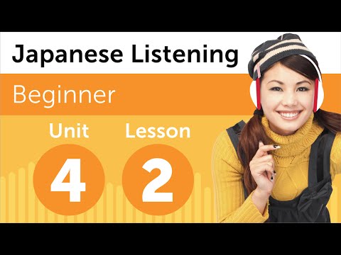 Japanese Listening Comprehension At the Jewelry Store in Japan