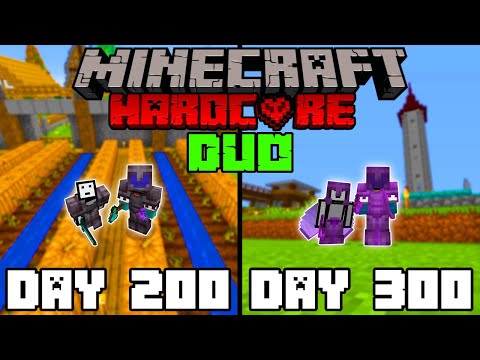 300 Days in Hardcore Minecraft - Insane Survival Challenge!