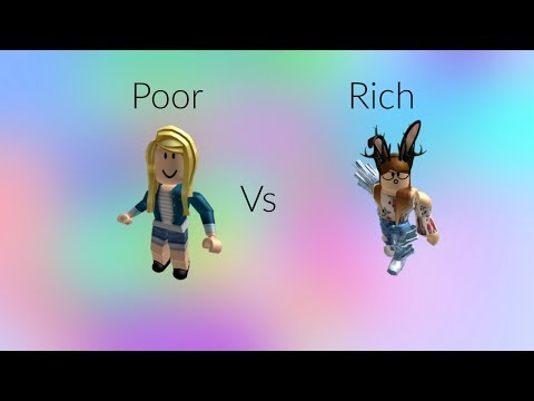 Roblox - Social Experiment Poor vs. Rich