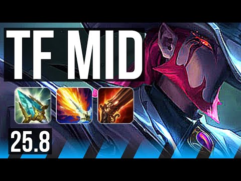 TWISTED FATE vs AURELION SOL (MID) | KR Grandmaster | 25.8