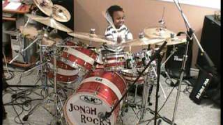 System of a Down-Toxicity, Drum Cover, 5 Year Old Drummer, Jonah Rocks