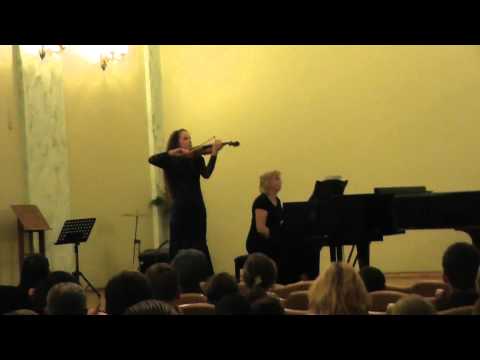 Ernest Bloch - Nigun from "Baal shem" Suite - performed by Marta Hereha