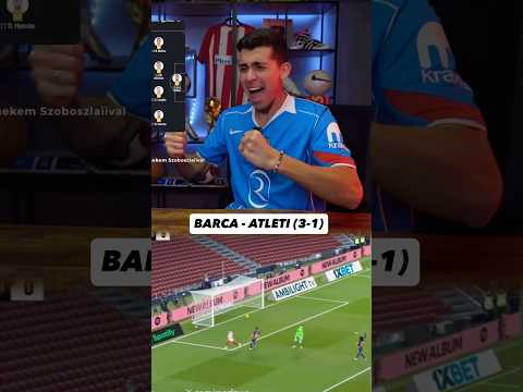 Barcelona - Atletico (3-1) reakció