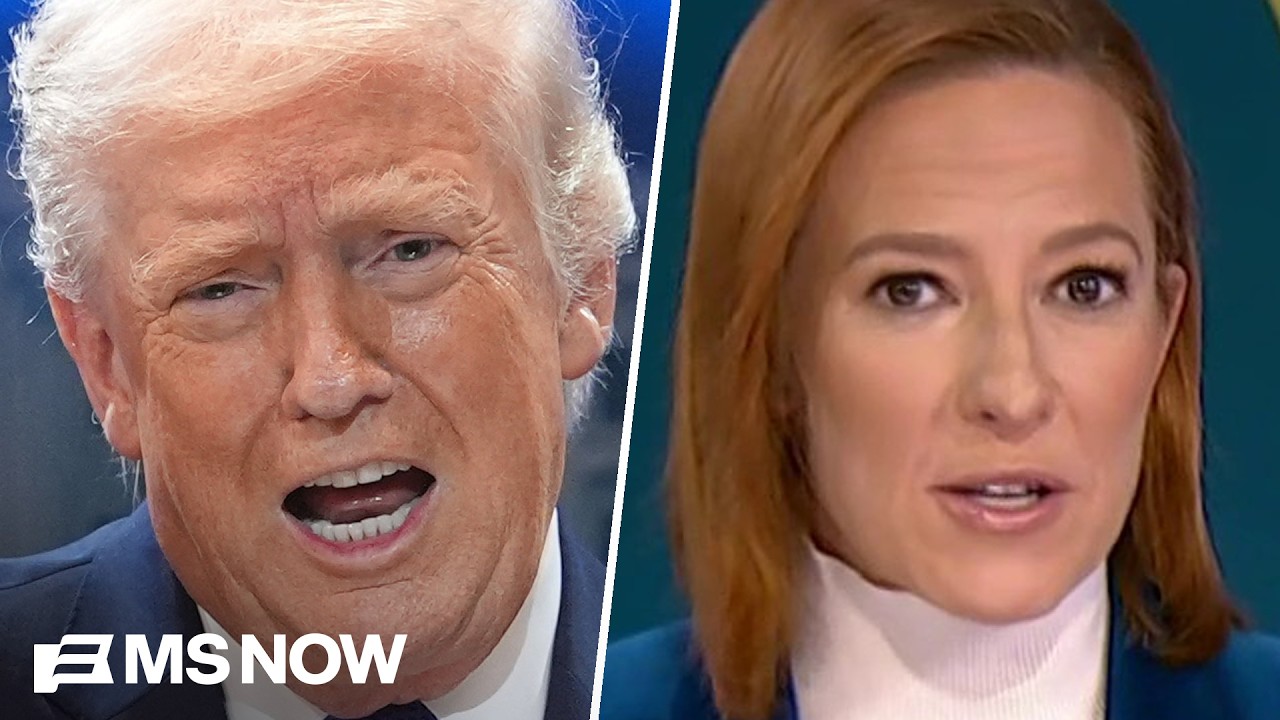 Psaki: Tariffs are a tool of Trump's CORRUPTION at taxpayers' expense - YouTube
