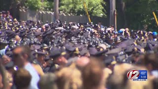 Thousands turn out for fallen Weymouth officer's wake, Funeral today
