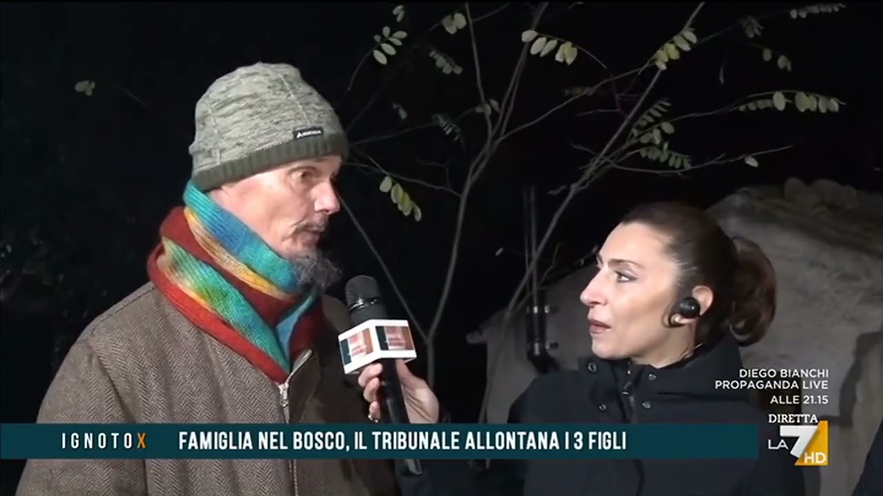 Famiglia nel bosco, il padre spiega il motivo della decisione del giudice sull’allentamento ...