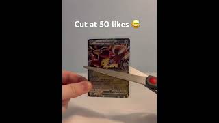 This was a bad idea😭 #pokemon #pokemoncards