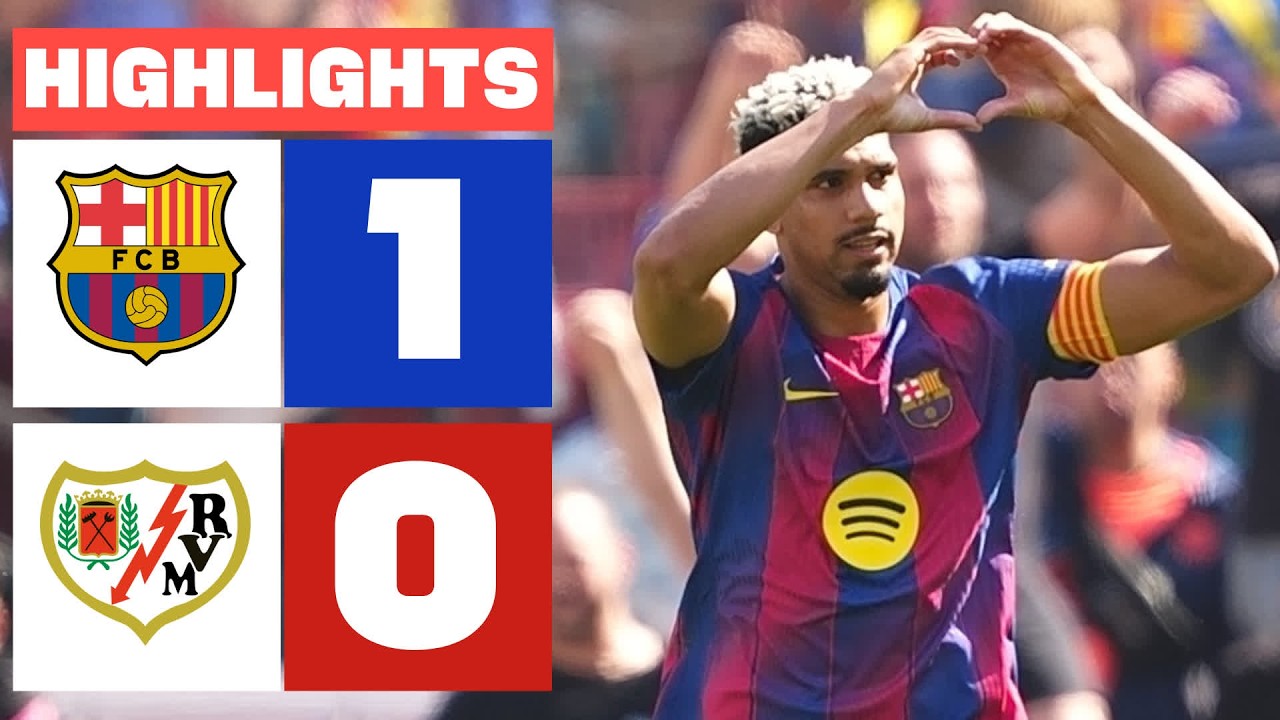 Barcelona vs Rayo Vallecano Highlights