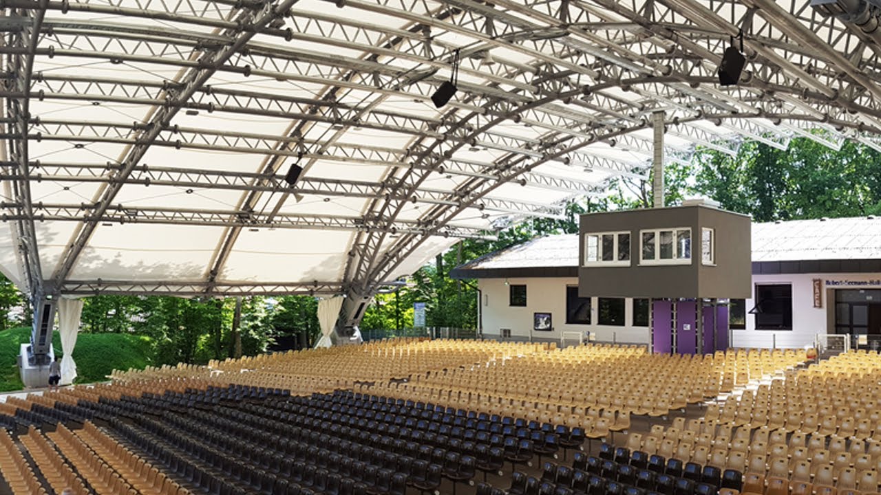 Customer Project: Open-Air Theater Grandstand Roof Structure in Sömmersdorf, Germany