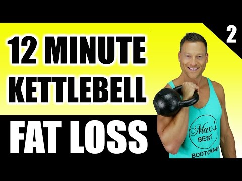 ULTIMATE KETTLEBELL WORKOUT FOR FAT LOSS | 12 Minute Fat Burning Kettlebell Workout Routine 2