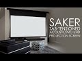 Elite Screens Saker Tab-Tensioned AcousticPro UHD Screen