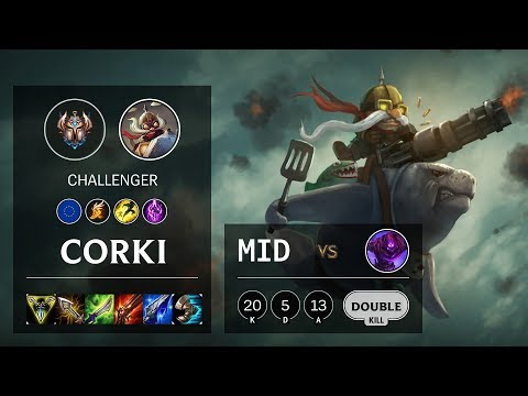 Corki Mid vs Malzahar - EUW Challenger Patch 10.9