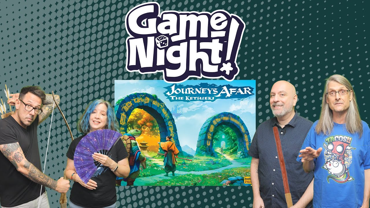 Journeys Afar: The Ketsueki! - GameNight! Se13 Ep22 - How to Play & Playthrough