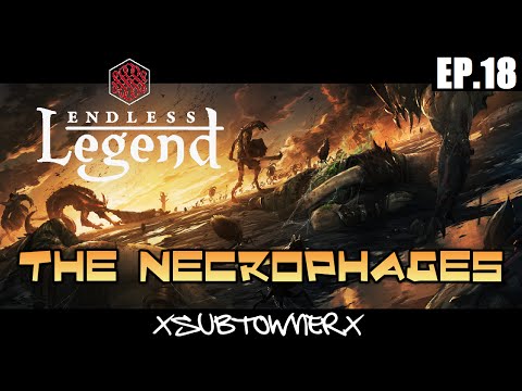 Endless Legend - Necrophages Gameplay [P18] - Happiness Woes