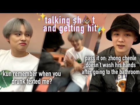 chenle making kun stream for him while he goes 🚽
