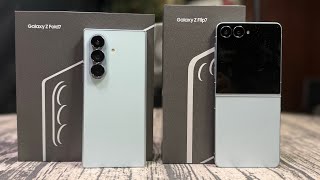 Samsung Galaxy Z Fold 7 / Z Flip 7 - “Mint Mafia Edition”  ( My Favorite Pitaka Cases )
