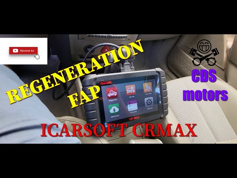 DPF Regeneration MADE EASY! French Pro CDS Motors Endorses iCarsoft CR MAX!