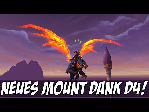 Amalgam der Wut: Neues World of Warcraft-Mount für Vorbesteller von Diablo IV