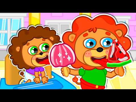 Aslan Yavrusu | Karpuzlu Dondurma | Çocuklar için çizgi film