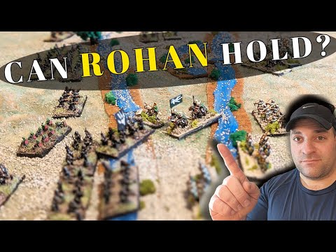 Solo Wargaming the Fords of Isen | Lord of the Rings Battle in 6mm