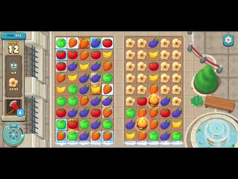 We Bare Bears Match3 Repairs Level 332 - No Boosters