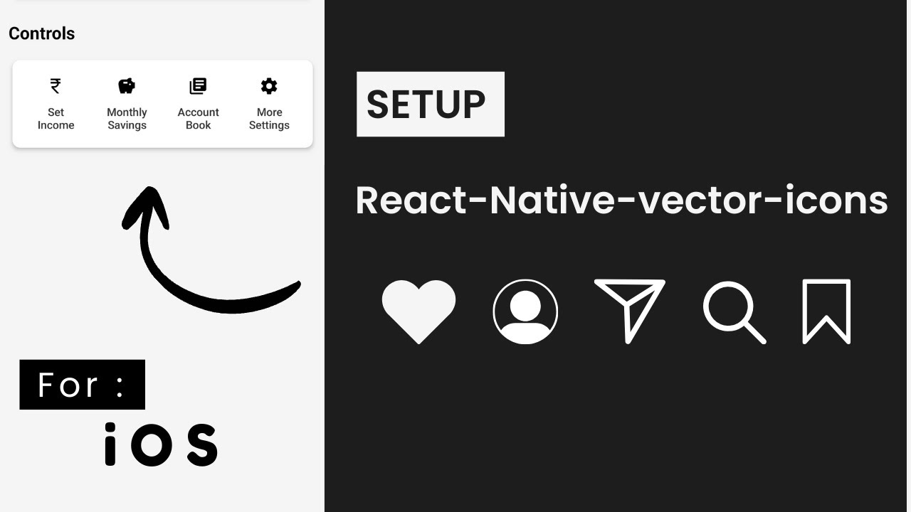 React Native Vector Icons Setup iOS 2025 | Step by Step Guide#reactnativetutorial #reactnative