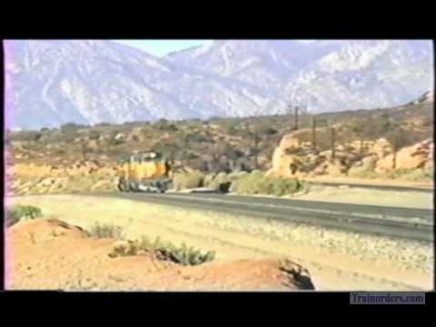 Classic Railroad Series 606 - Cajon Pass action August 26, 1989