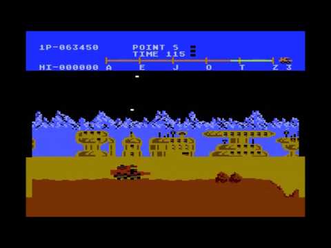 Moon patrol Atari 5200 Longplay