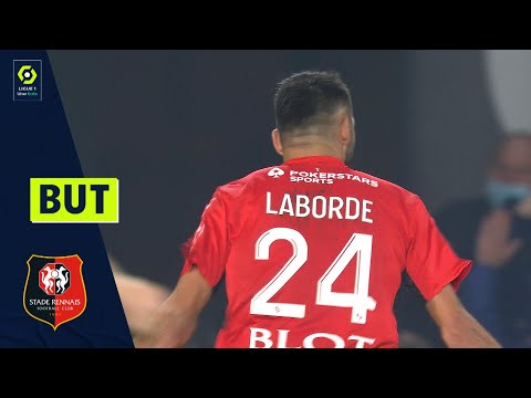 But Gaëtan LABORDE (45' - SRFC) STADE RENNAIS FC - OLYMPIQUE LYONNAIS (4-1) 21/22