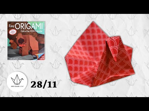 28/11 - Turkey - Easy ORIGAMI Calendar 2024