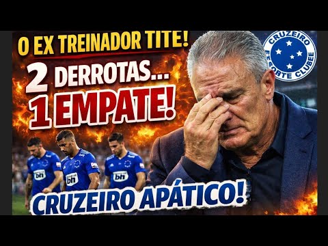 CRUZEIRO APATICO E TITE NA CORDA BAMBA!