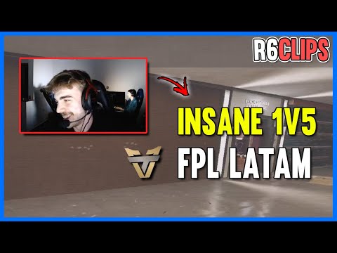 INSANE 1v5 CLUTCH FROM ALEM4O IN FPL LATAM - SPEC VIEW | R6 STREAM HIGHLIGHTS | BEST OF SIEGE