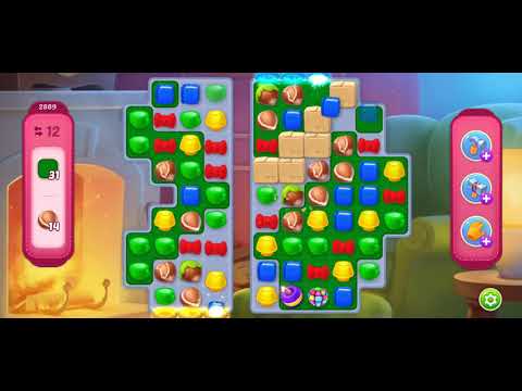 Playrix Homescapes Gameplay Walkthrough Level 2889