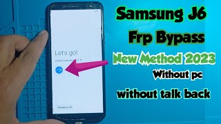 Frp bypass Samsung j6|Samsung J6 frp bypass without pc|Samsung j6 frp bypass android 10|J6 frp unlok